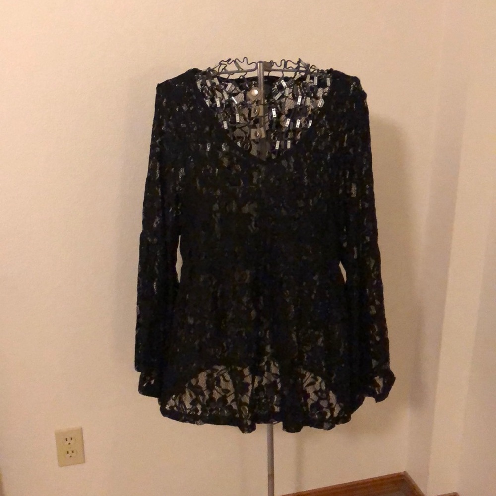 Lace tunic